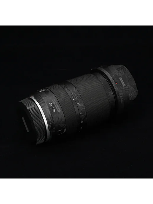Защитная пленка для объектива Canon RF 24-240mm, Camo Black, титан, фото 7