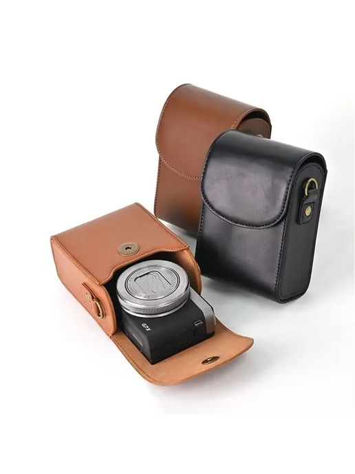 Нет бренда Чехол для камеры Canon PowerShot Olivemoon Черный, Black, черный, фото 3