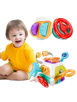 3в1 Развивающая доска-игрушка для малышей, 1-3 лет