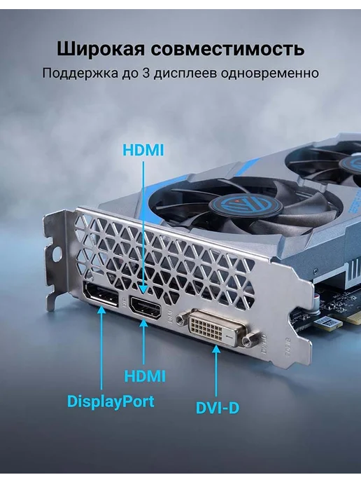 shangxinwei Видеокарта GeForce GTX 1050 Ti 4GB для апгрейда старого ПК, 4 ГБ, фото 7