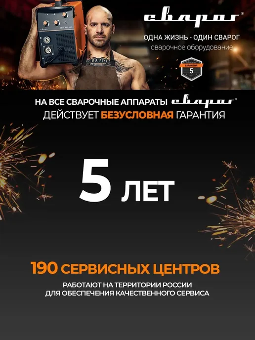 Сварог инвертор сварочный MMA аппарат REAL ARC 300, вариант, фото 3