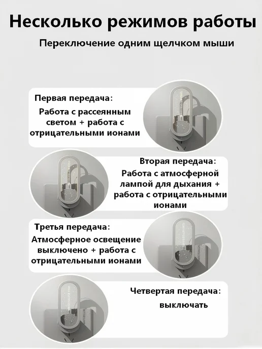 Очиститель воздуха, зеленый, фото 7