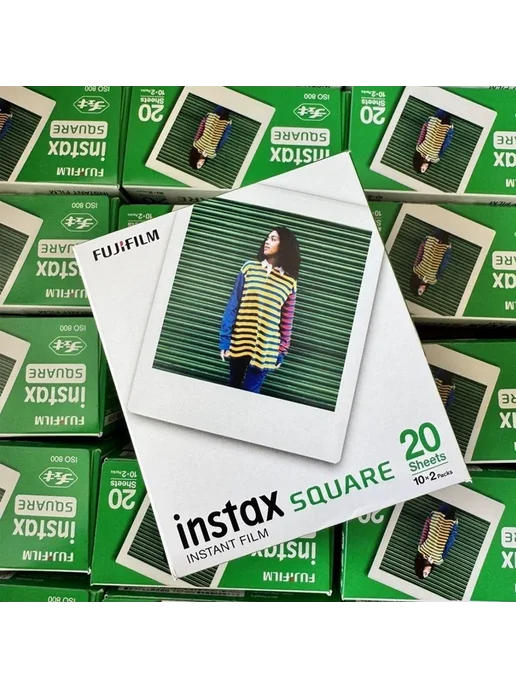FUJIFILM Instax SQUARE фотобумага MONO CHROME, вариант, фото 2