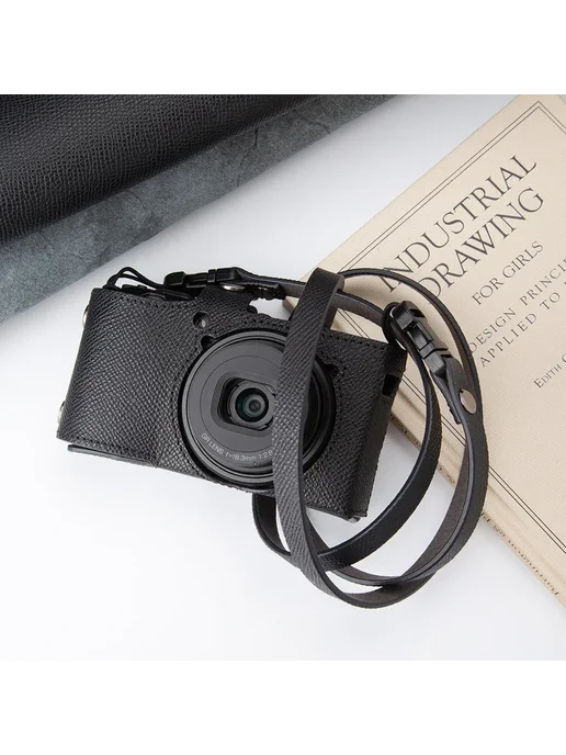 MeiRaN Чехол Ricoh GR III GRIII Case Set 15, черный