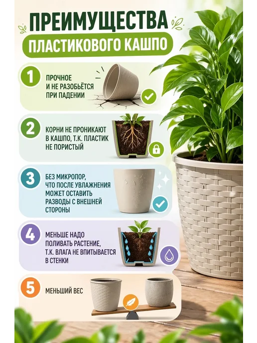 Sweet hobby Кашпо с зеленью для выращивания белая кошка, зеленый, фото 2