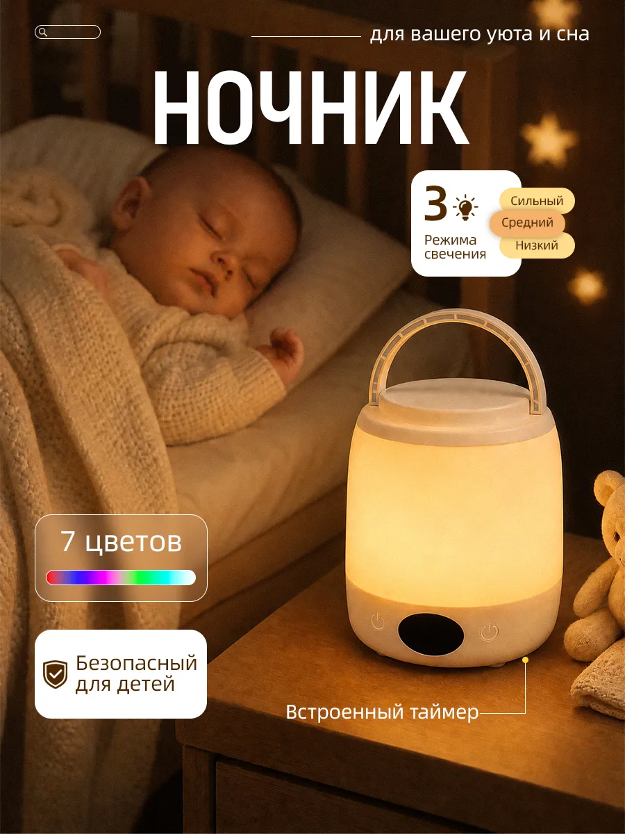 Ночник детский прикроватный
