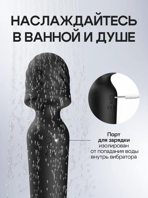 Вибратор_двойной_с_подогревом, черный, фото 6
