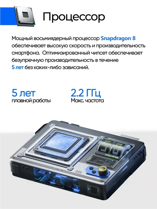 Смартфон YFQTXLW 1 12/1024 ГБ, белый, фото 6