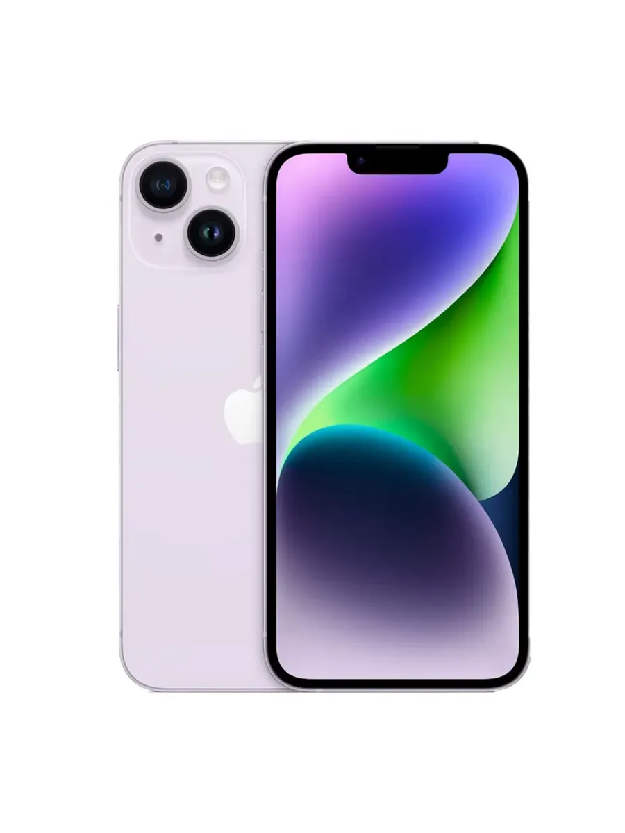 Смартфон iPhone 14 128ГБ, Фиолетовый