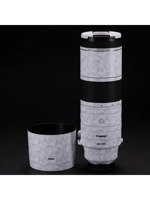 Mebont Пленка для объектива Canon RF 200-800mm Matte Silver, титан, фото 3