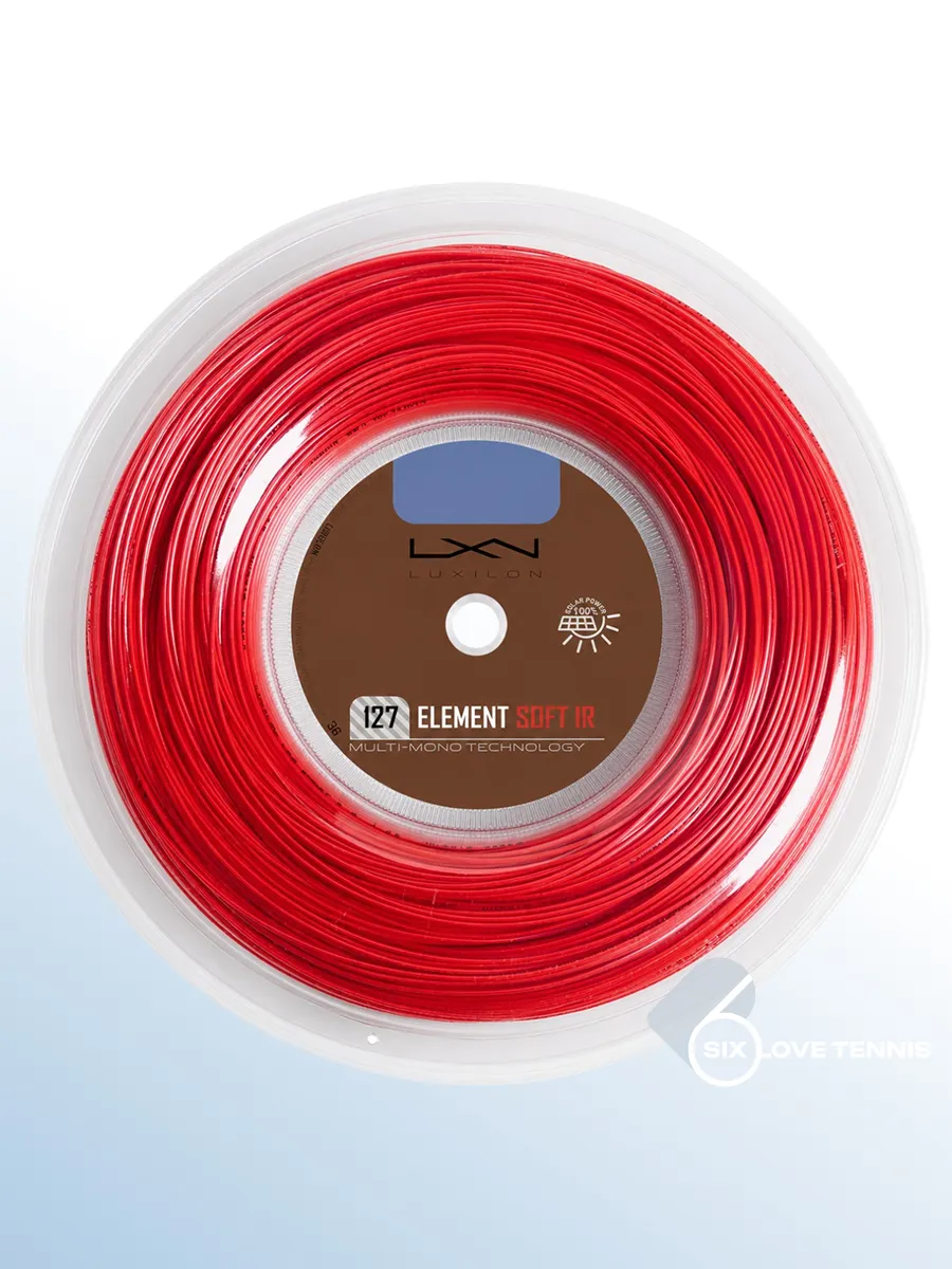 Теннисная струна Luxilon Element Soft IR 1,27, 200м