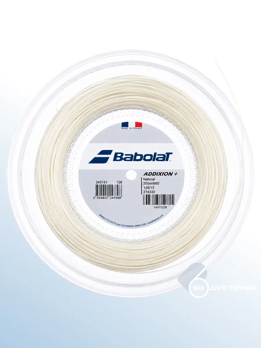 Теннисная струна Babolat Addixion + 1,25, 200м