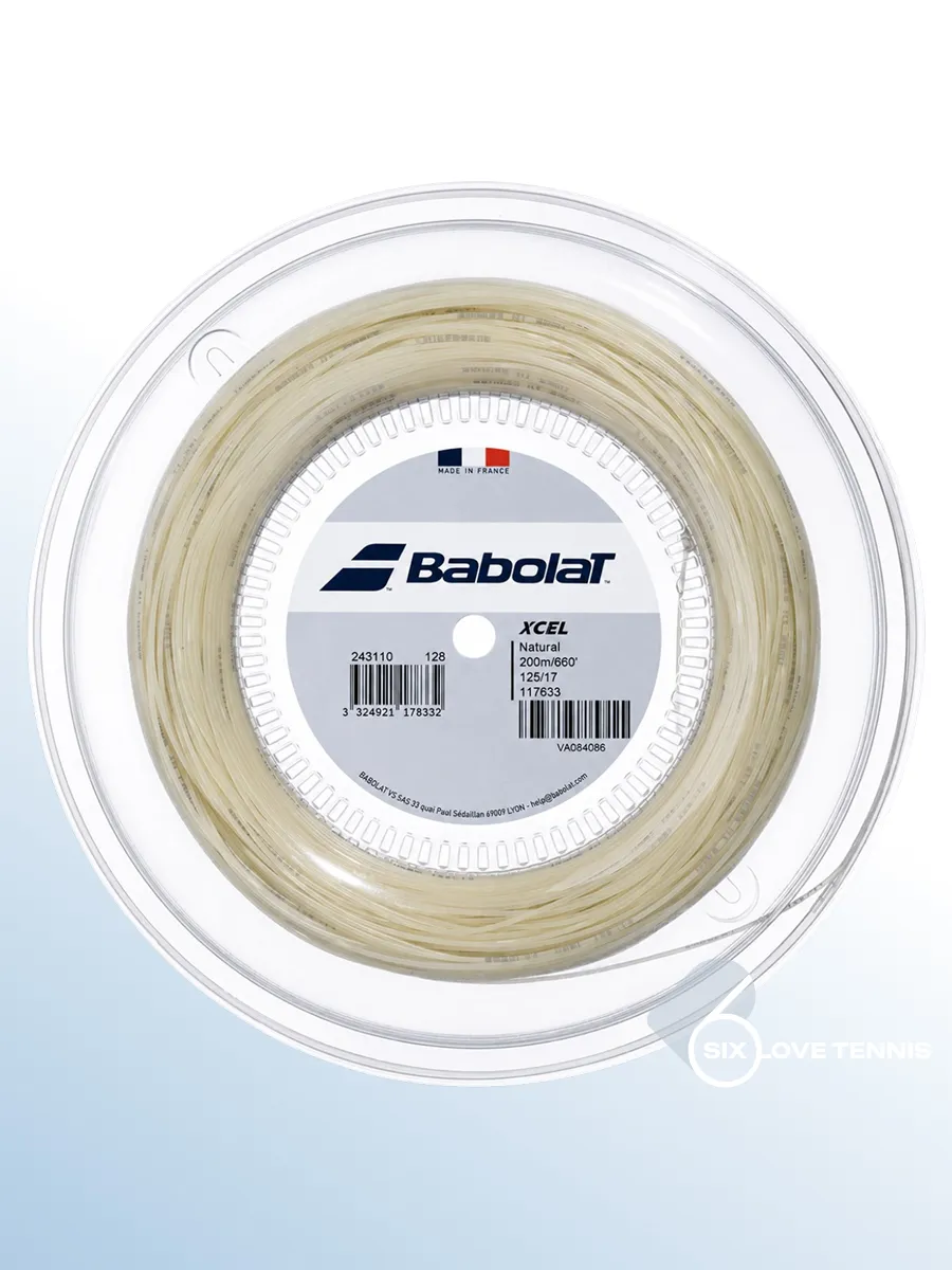 Теннисная струна Babolat Xcel 1,25, 200м