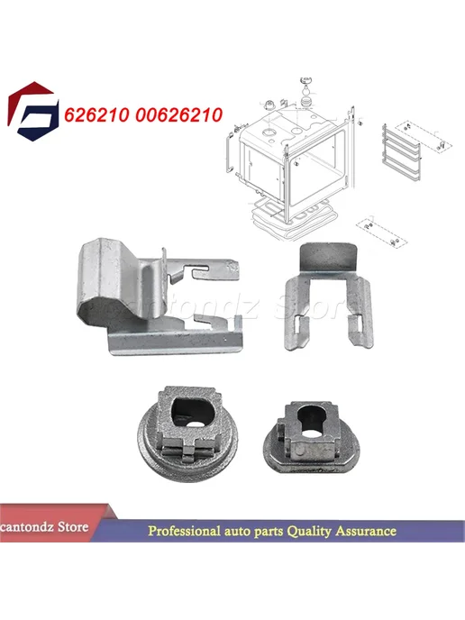SECPZ Комплект крепления полки для духовки Bosch Siemens Neff 6262, вариант, фото 2