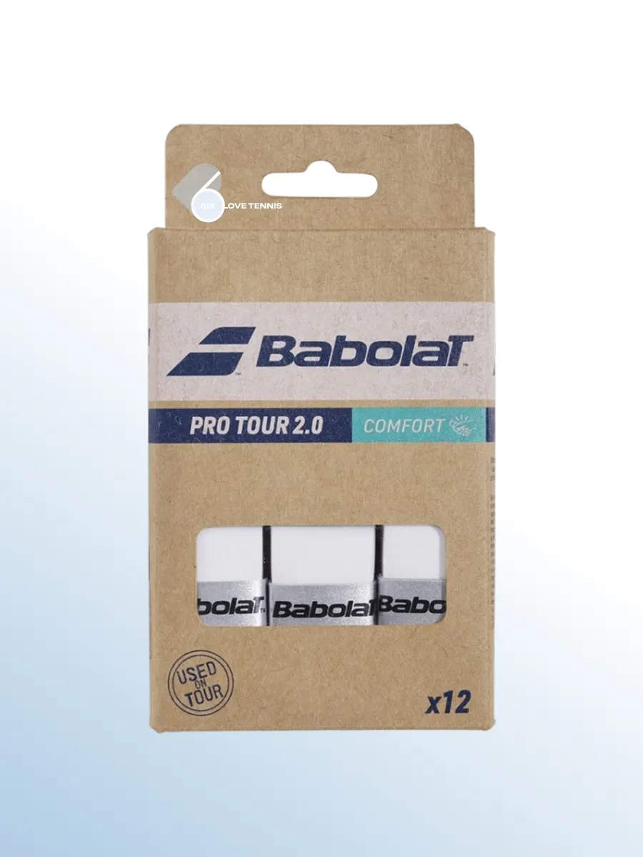 Теннисная намотка Babolat Pro Tour 2.0 Overgrip, 12 шт.