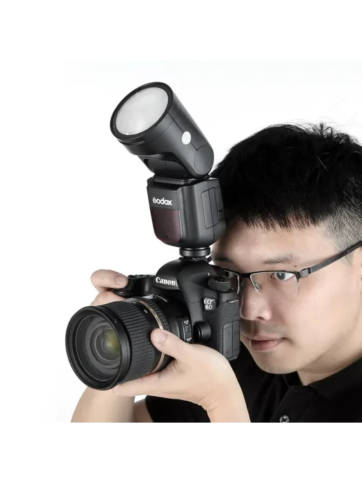 Godox V1 вспышка для Canon, комплект V1, вариант, фото 4