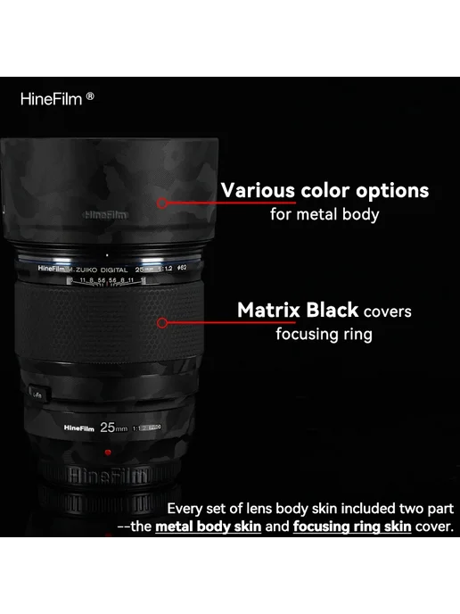 HineFilm 25mm f 1.2 Pro, Fantasy Black, черный, фото 4