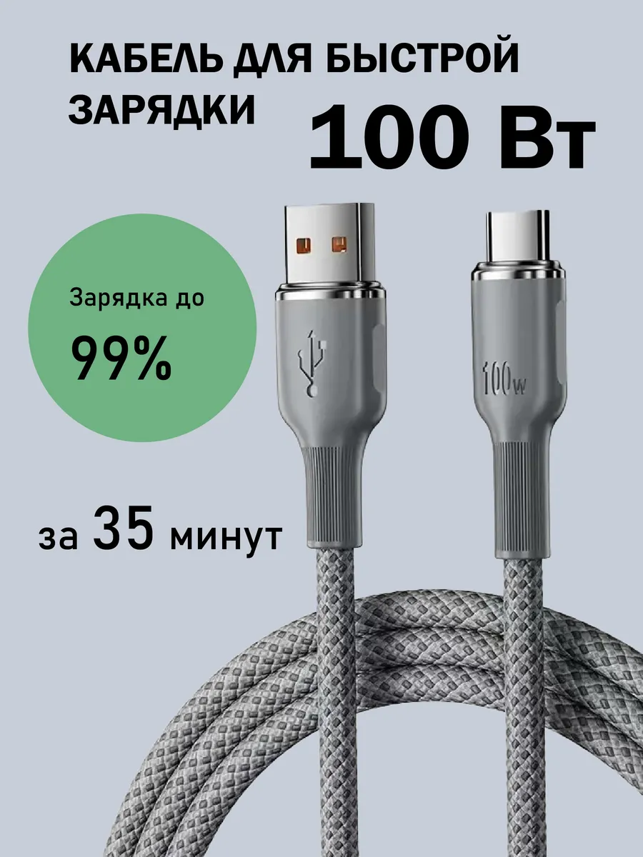 Кабель type-c быстрая зарядка