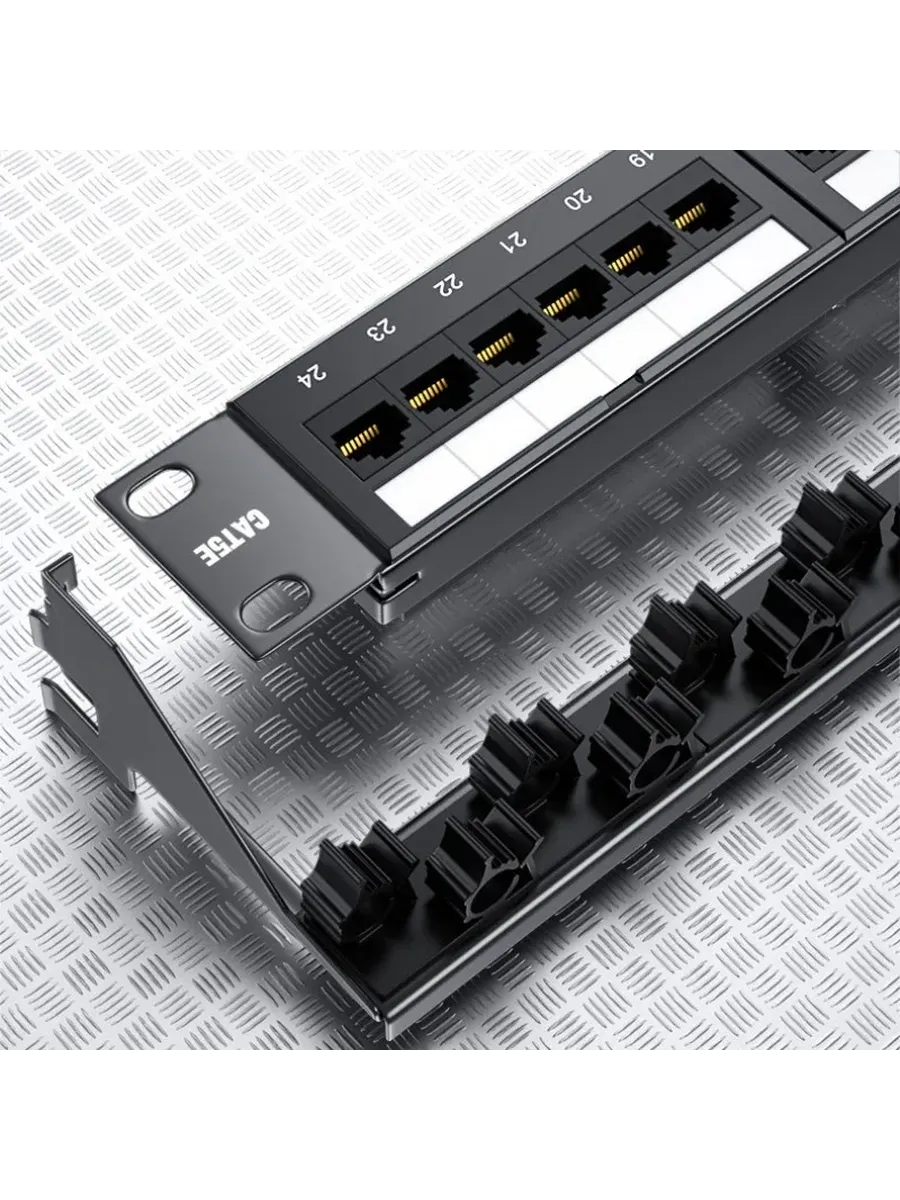 24-портовая пустая патч-панель CAT5