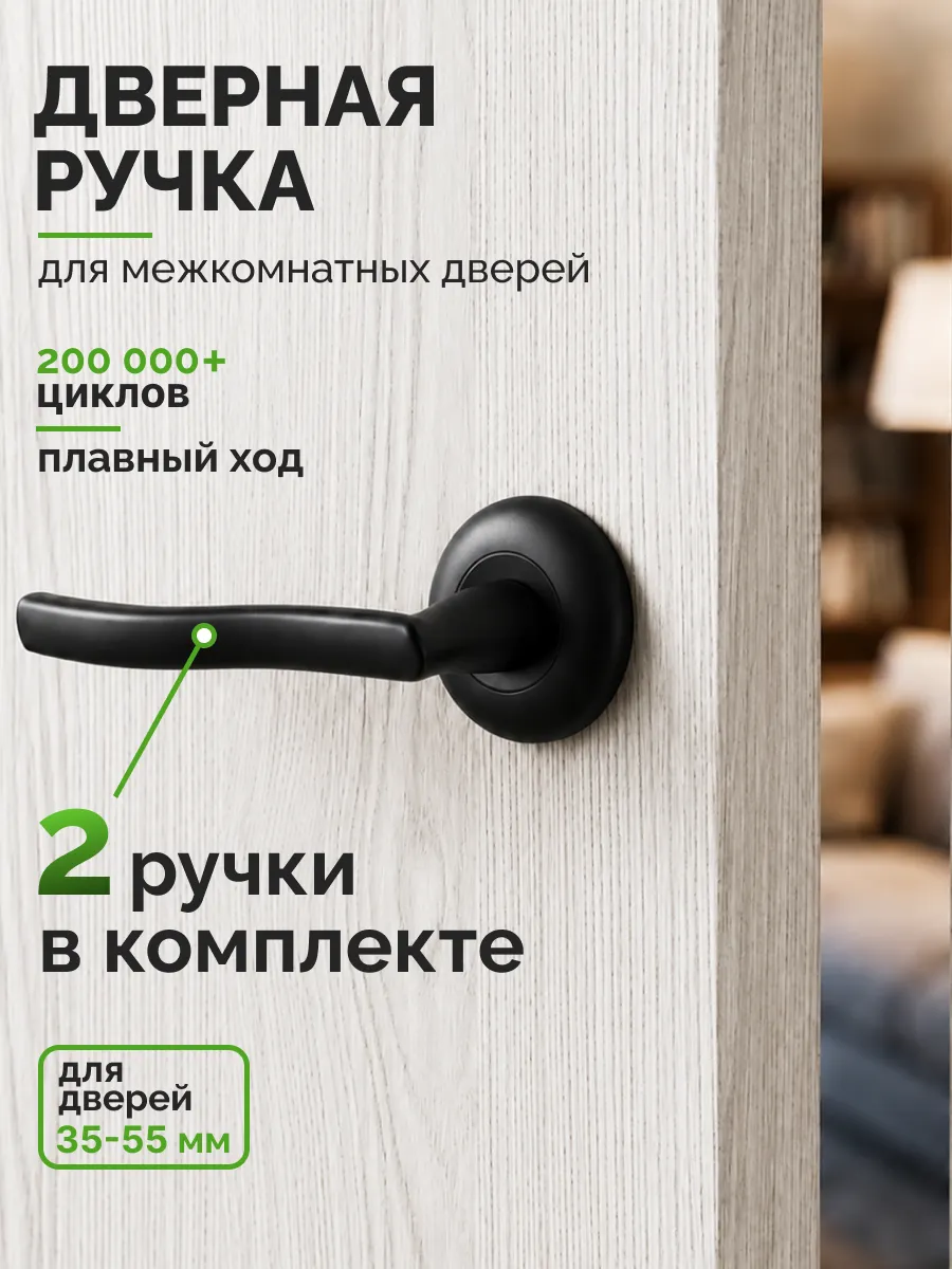 Ручки дверные межкомнатные