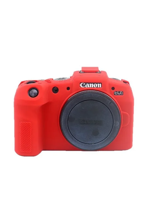 Нет бренда Мягкий силиконовый чехол для Canon EOS RP черный, черный, фото 5
