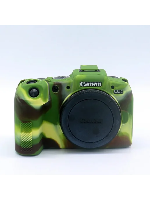 Нет бренда Мягкий силиконовый чехол для Canon EOS RP черный, черный, фото 6