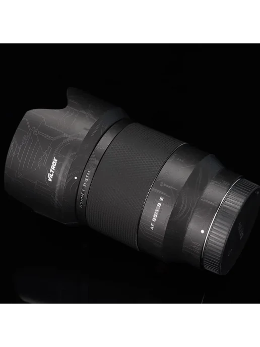 Mebont Защитная пленка Viltrox AF 85mm F1.8 Camo Black Canon Mount, черный, фото 3