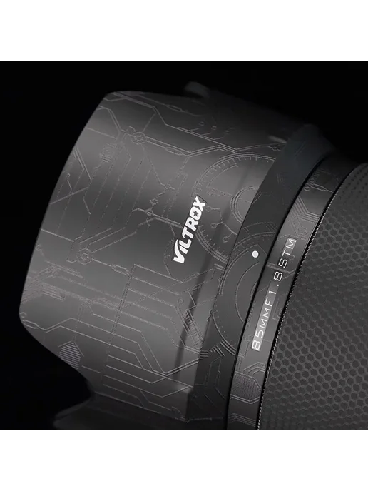 Mebont Защитная пленка Viltrox AF 85mm F1.8 Camo Black Canon Mount, черный, фото 5