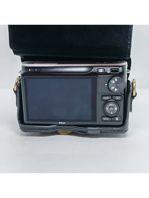 Cozyshot Кожаная сумка для Nikon J1 J2 Brown, коричневый, фото 7