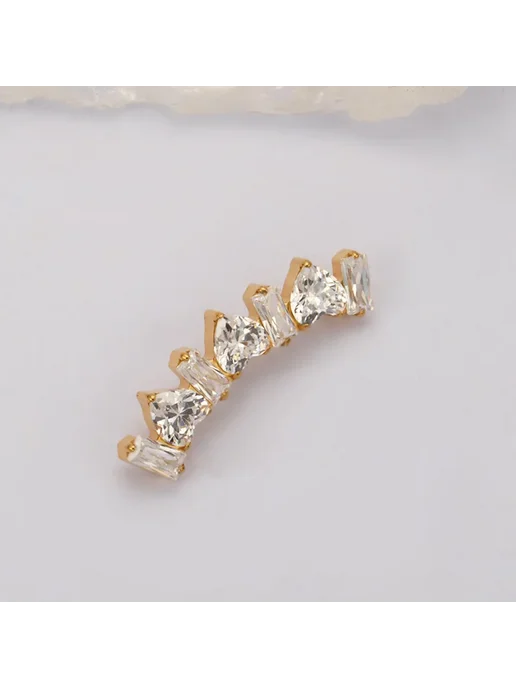 ZOORBODY JEWELRY Пирсинг ZOORBODY JEWEL Jewelry розовый, 16G, CZ, 16 г, фото 4