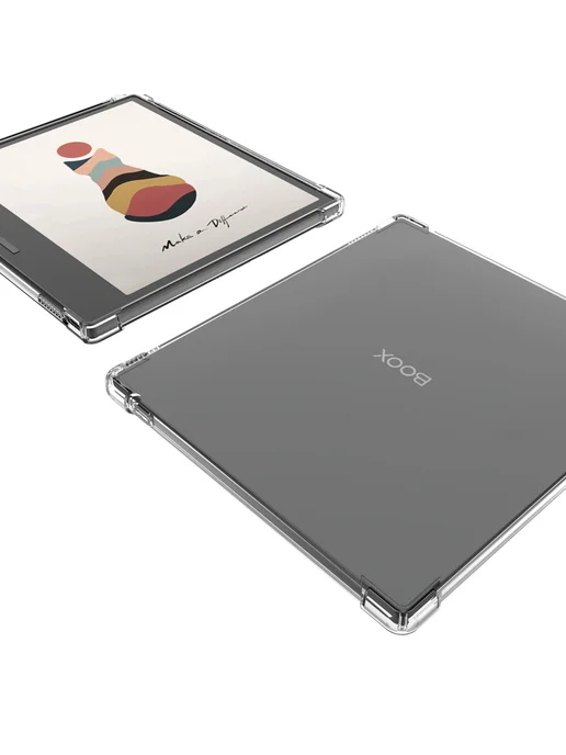 BOZHUORUI Прозрачный силиконовый чехол для Boox Go 7 Boox Go Color 7, белый, фото 4