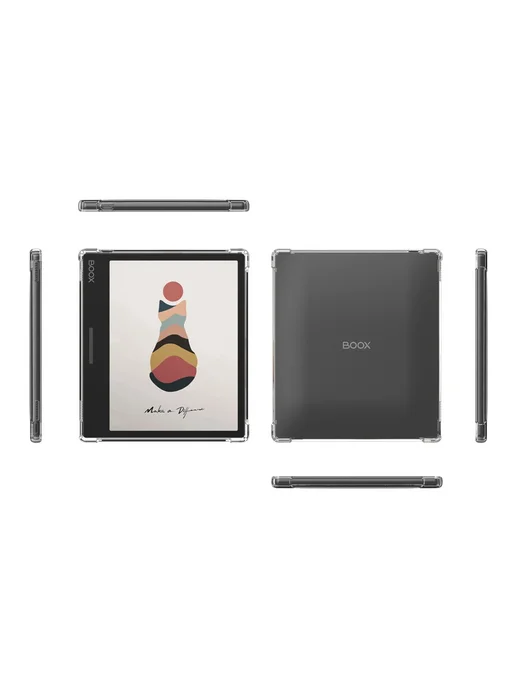 BOZHUORUI Прозрачный силиконовый чехол для Boox Go 7 Boox Go Color 7, белый, фото 5