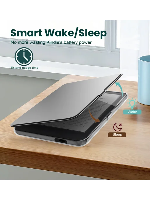 YOUQEEC Розовый чехол для Kobo Clara 2E, FSBJB, розовый, фото 7