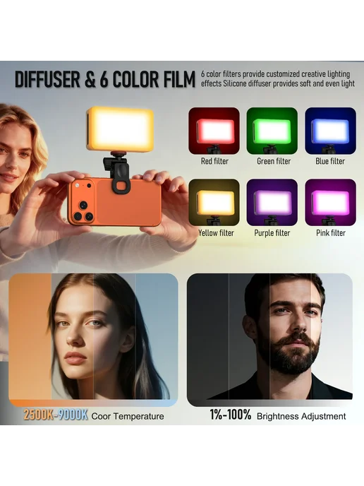 St rbea LED Selfie Light ST80, Белый, белый, фото 2