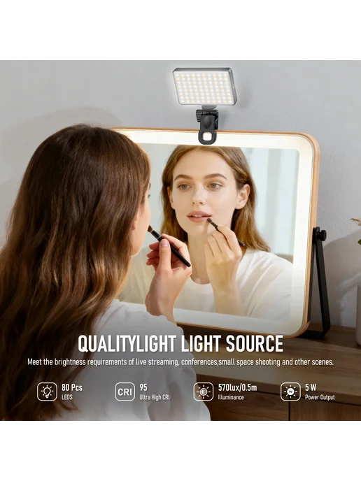 St rbea LED Selfie Light ST80, Белый, белый, фото 5