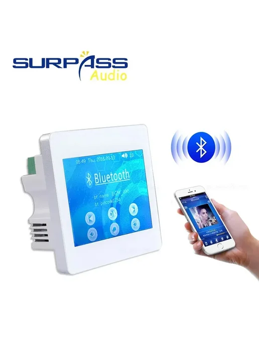 SURPASS Домашняя аудиосистема Bluetooth gold amp with box, золотой, фото 2