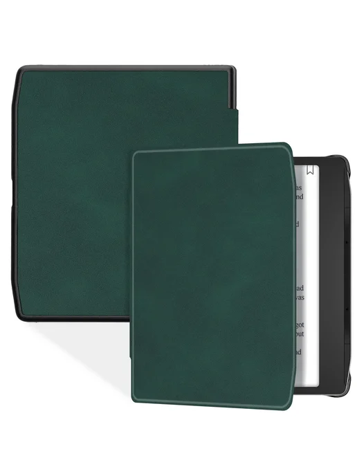 BOZHUORUI Чехол для Pocketbook Era 700 Era Color, Pine Green, зеленый