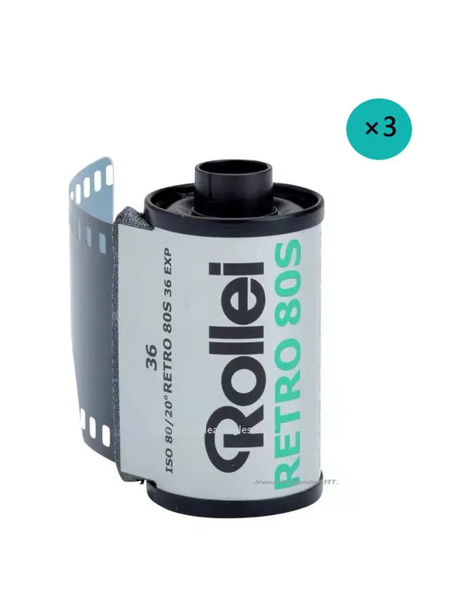 Rollei Retro 80s Черно-белая пленка 35 мм
