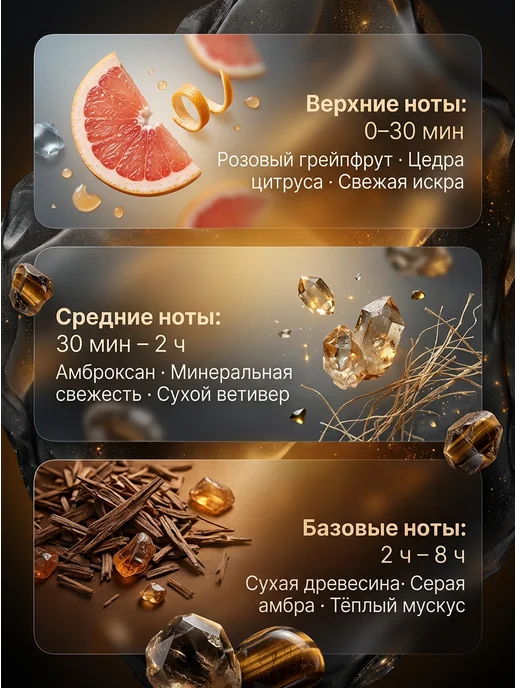 SHAMU Духи Tygar Тайгер цитрусовый аромат 30 мл, 30 мл, фото 2