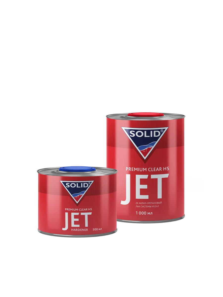 Лак SOLID PREMIUM CLEAR HS JET 1000 мл + отвер 0,5л