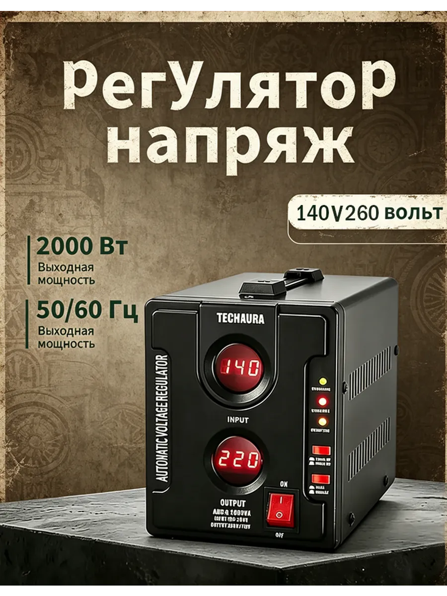 Универсальный регулятор напряжения с защитой