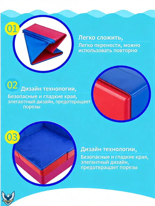 Песочница для улицы детская，песок для песочницы，синий, синий, фото 6