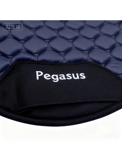 Вальтрап для лошади Pegasus, анатомический, синий белый