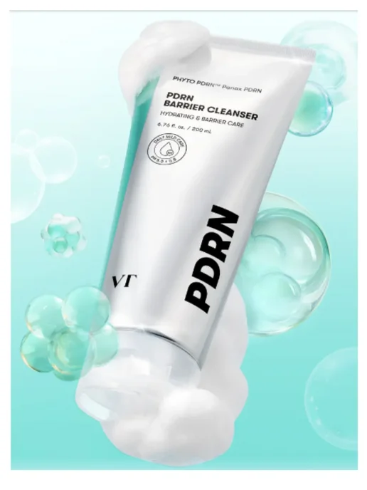VT COSMETICS Мягкая пенка для умывания с ПДРН, 200 мл, 200 мл, фото 7