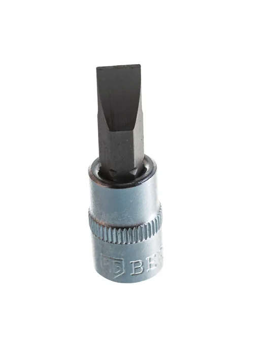 BERGER Бита-головка 1 4" Slotted SL5.5, серый
