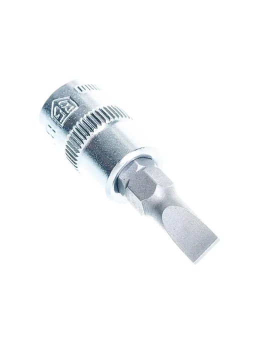 BERGER Бита-головка 1 4" Slotted SL5.5, серый, фото 4