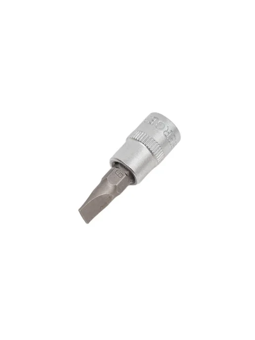 BERGER Бита-головка 1 4" Slotted SL6, серый, фото 3