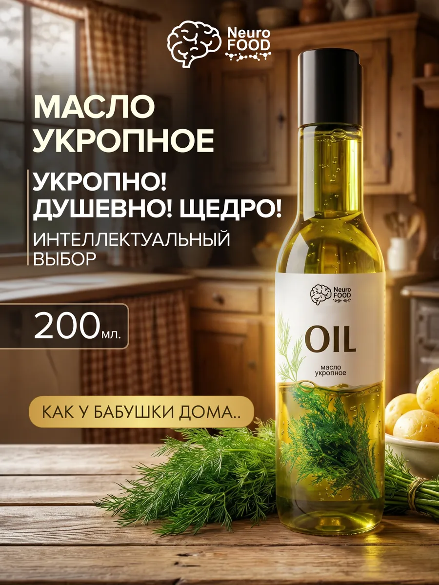 Масло растительное укропное