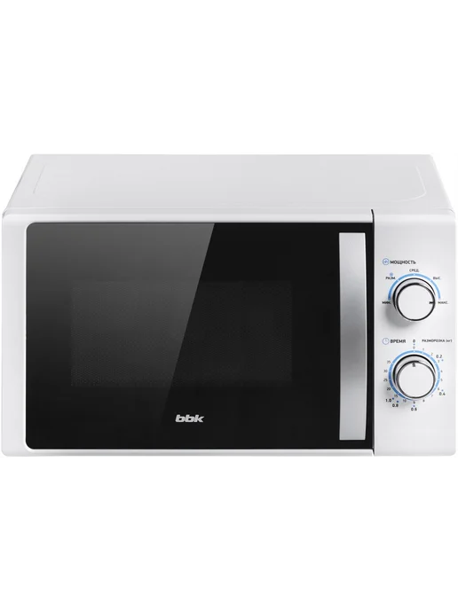 Микроволновая печь BBK 20MWS-711M/WS белый/серебро, 20 л, фото 3