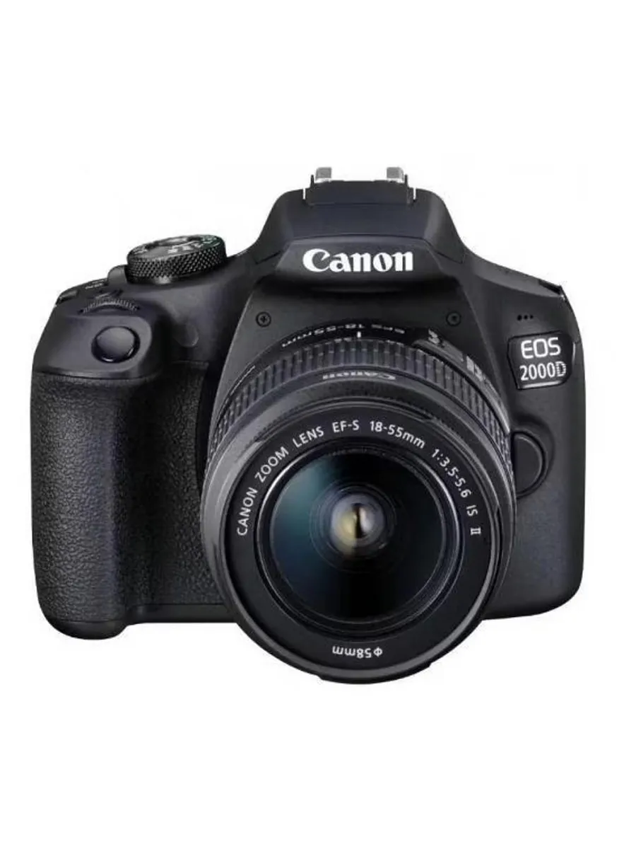 Фотоаппарат зеркальный Canon EOS 2000D Kit 18-55 DC III